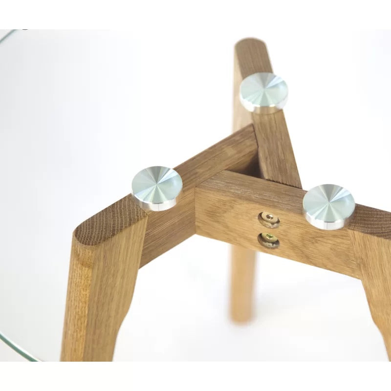 Mesa Para Decorar Hogar De Vidrio Minimalistas